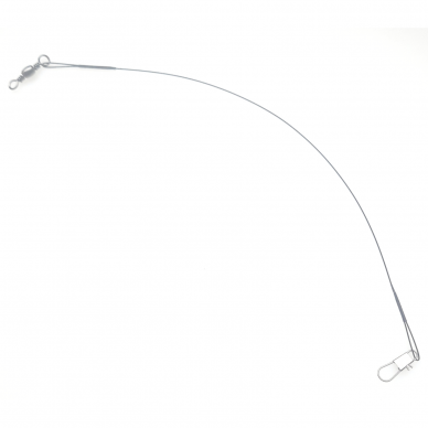 Pavadėlis nerūdijančio plieno su suktuku (15cm)
