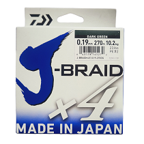 Valas pintas DAIWA J-BRAID X4 (270mx0.19mm)